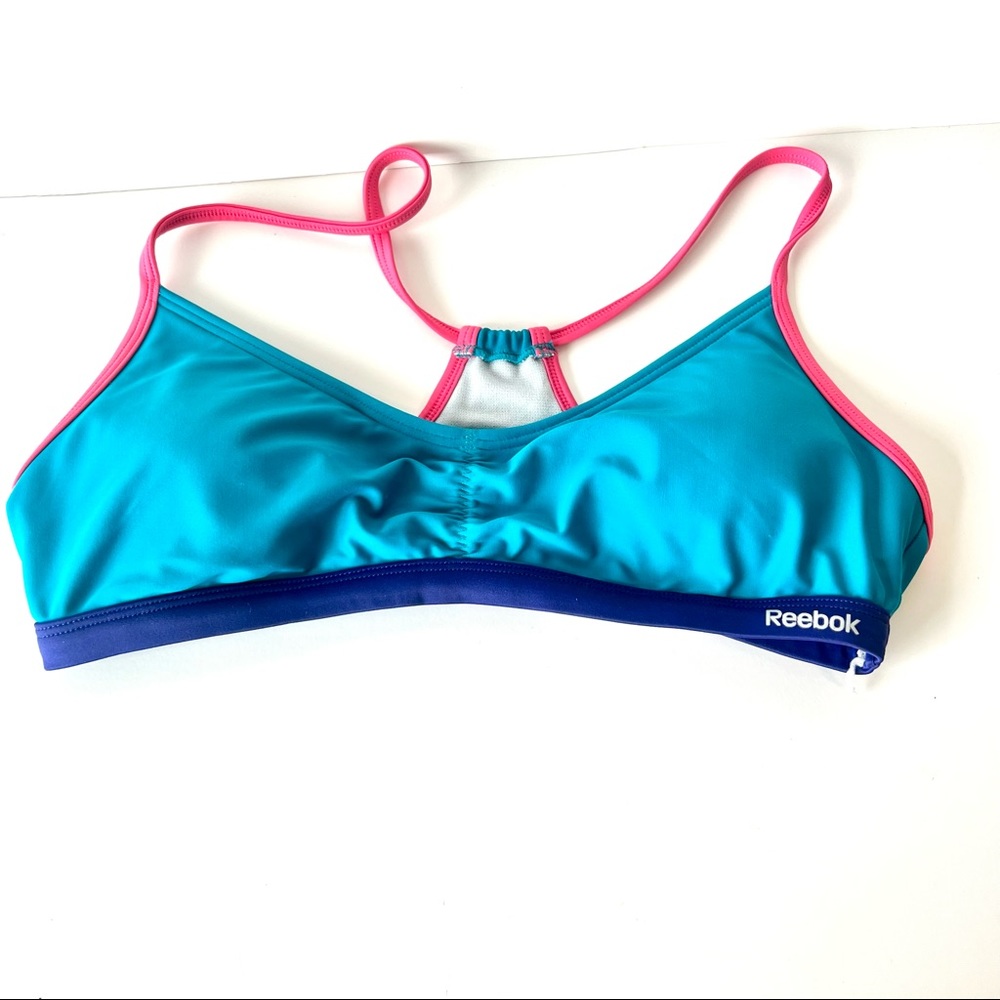 REEBOK Sporty Racer Back Bikini Top—SZ. M/L - Picture 5 of 11